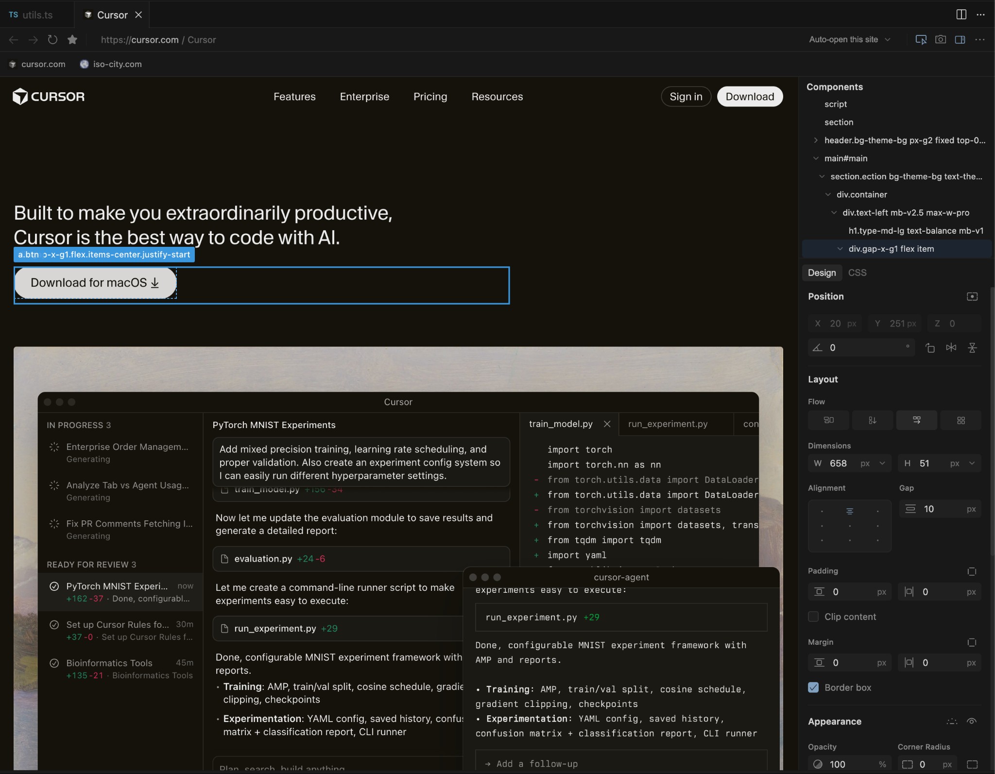 Visual Editor 设计侧边栏